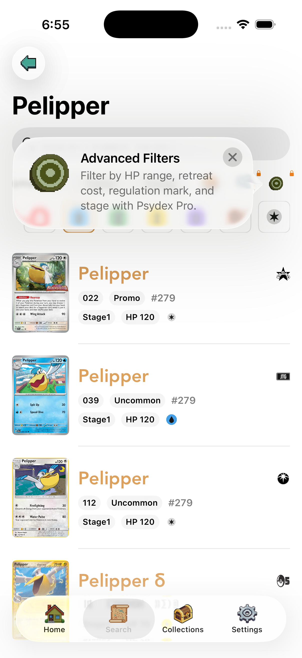 Search results